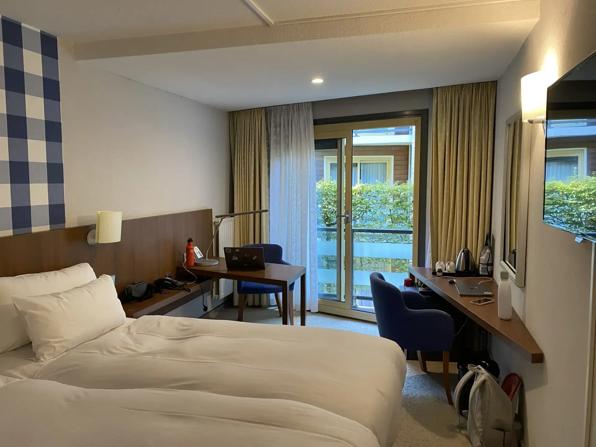 Our room in the NH Hotel Sparrenhorst